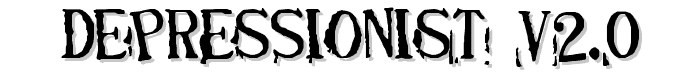 Depressionist v2.0 font